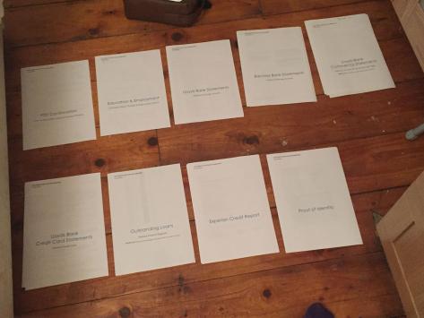 BBVA Loan Paperwork