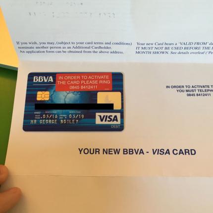 BBVA Debit Card