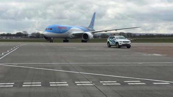 Thomas Dreamliner at Bristol Airport